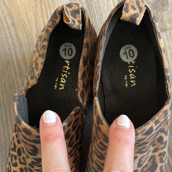 NWOT ZIGI NY ARTISAN LEOPARD ADAL POINTED TOE LOAFER SIZE 10 - Picture 7 of 11
